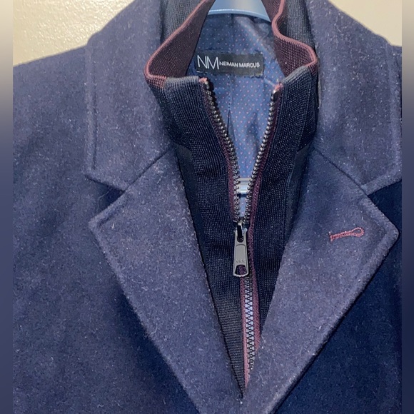 Neiman Marcus wool jacket with liner - Picture 2 of 5